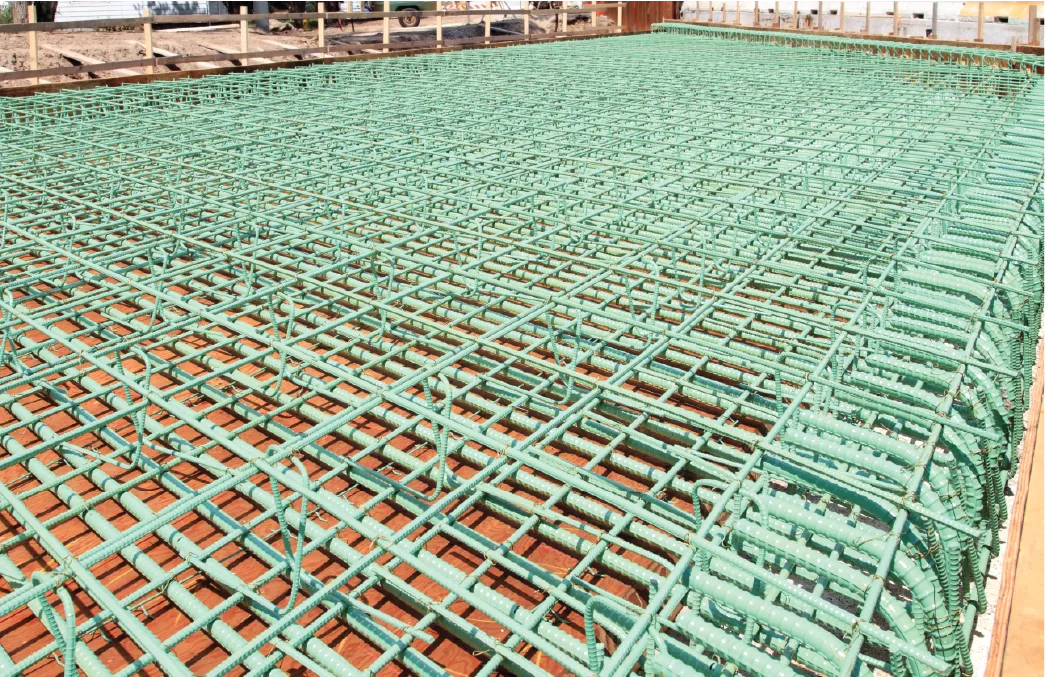 Epoxy-Coated Rebar Baskets