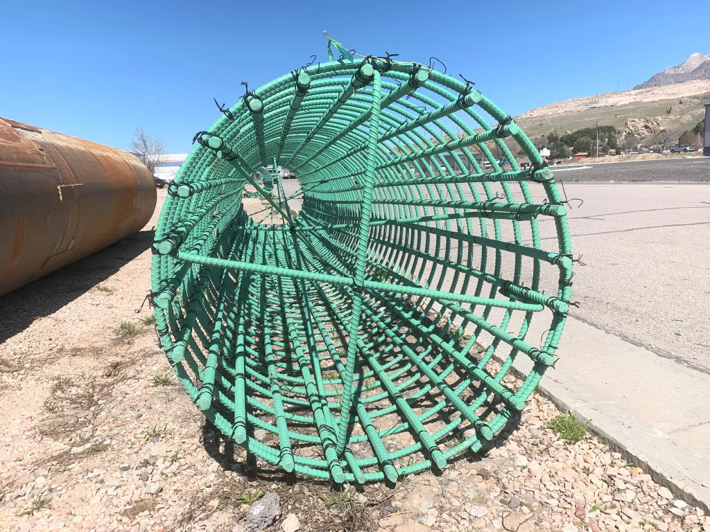 Epoxy-Coated Structural Wire Cage